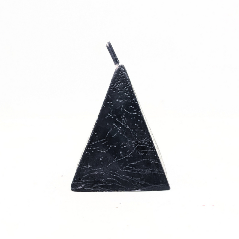 Pyramid Candle - Black