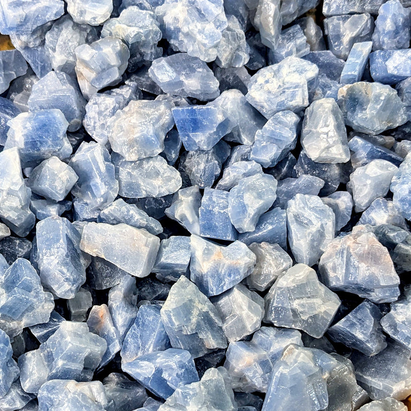 Blue Calcite - Rough