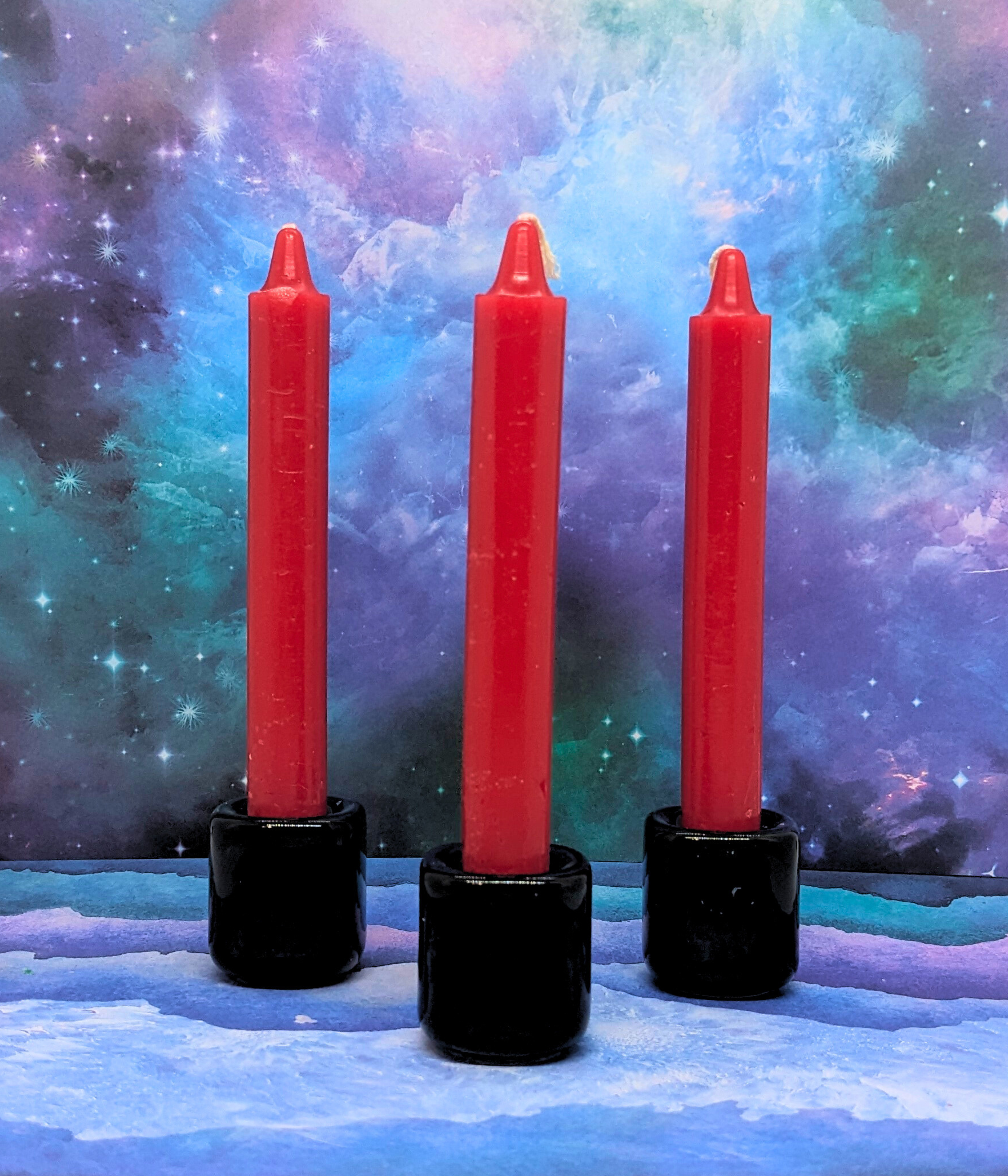 6" Taper Candle - Red